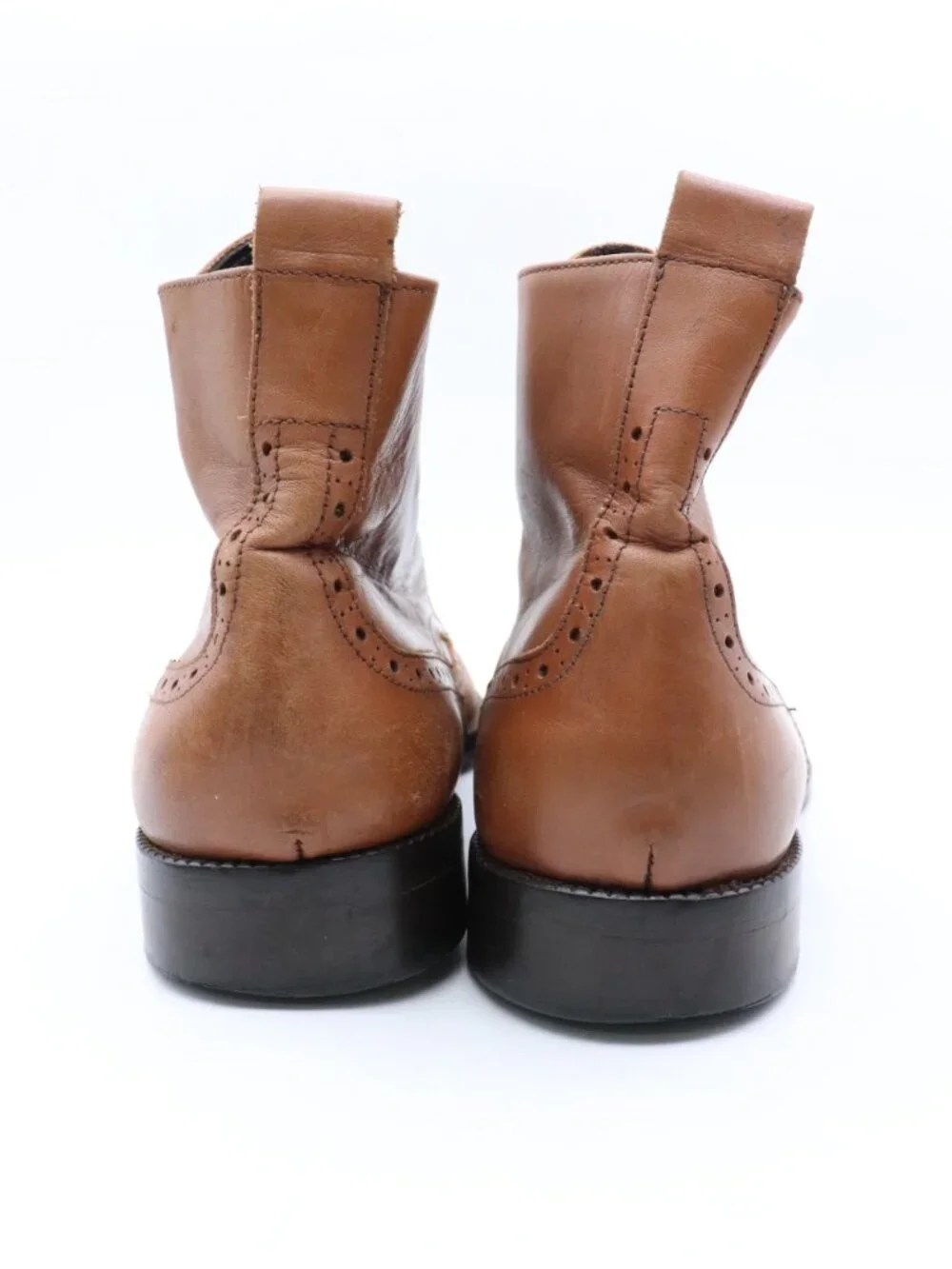 To Boot New York Adam Derrick Men's Size 10.5 Brown Wingtip Boots Made in Italy